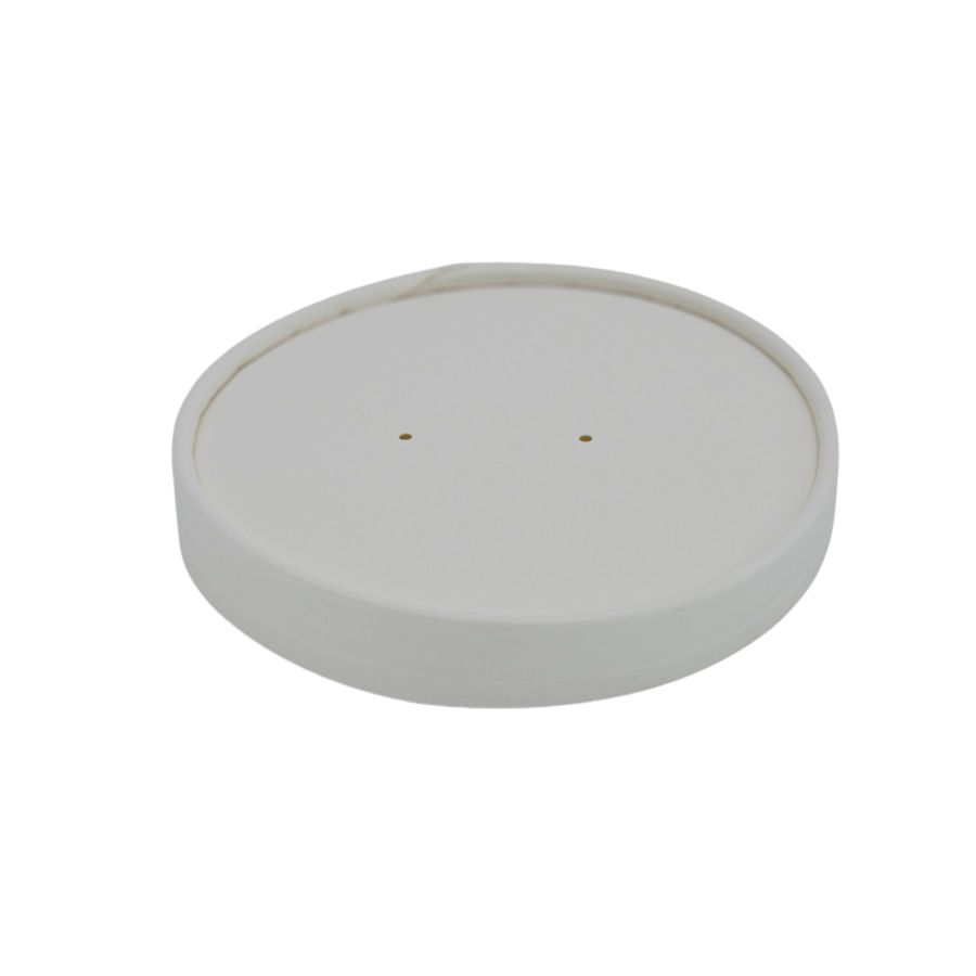 DEKIEL PAP. BIAŁY DO POJEMNIKA PAP.  26oz/770ml (15x25szt) FI 117 MM A375
